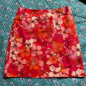 Talbots 4p Summer cotton skirt